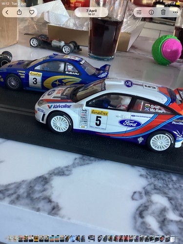 Scalextric rally cars - rally,
