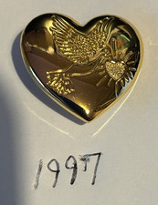 Variety Club  Gold Tone Heart