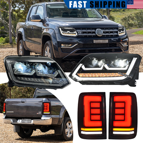 4pcs led headlights - led,
