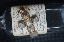 Edwardian 9ct Gold & Silver Masonic Orb Fob Charm