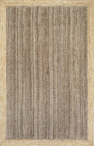 Jute natural carpet rug 100 - ,