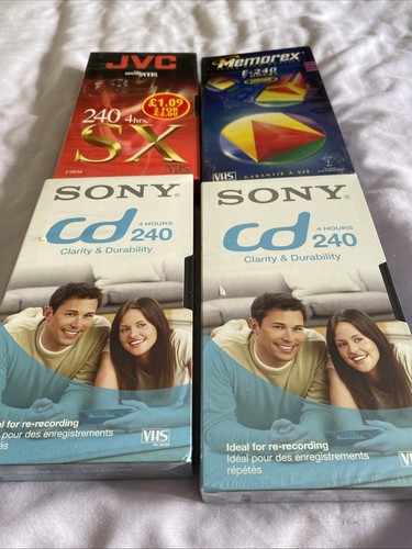 Mixed vhs blank - x,