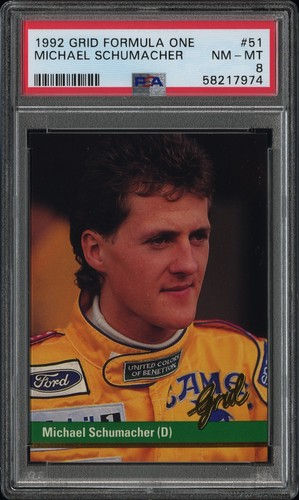 1992 grid formula one - one, michael