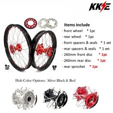 KKE Dirt BIke Wheels Set for