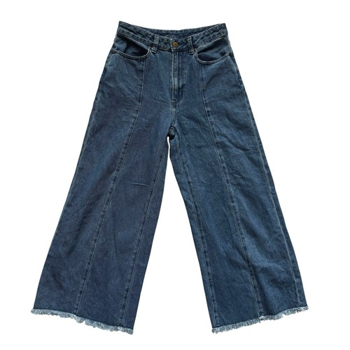 Vintage wide leg flared jeans - leg,