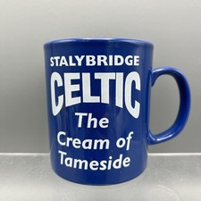 Stalybridge Celtic FC Football Club Mug Cream Of Tameside Vintage New Old Stock