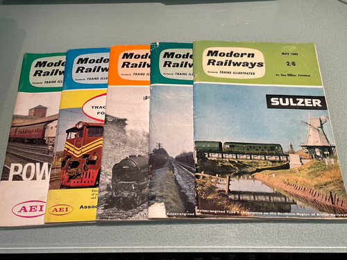 Modern railways 5 books - 5,