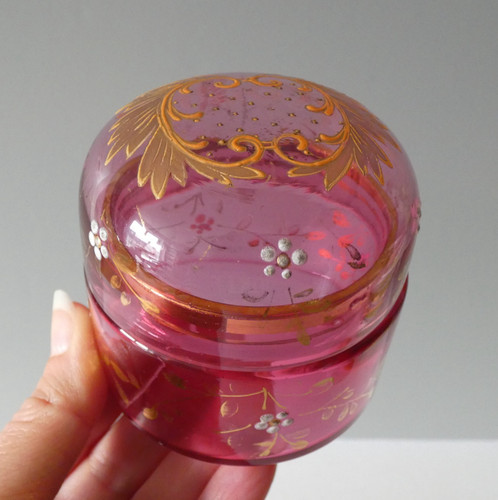 Antique bohemian cranberry - bohemian,