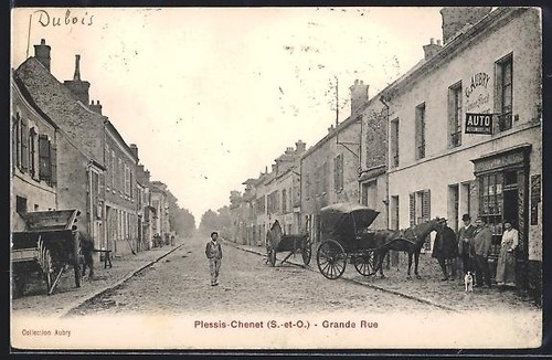 Old postcard plessis chenet - postcard, plessis-chenet