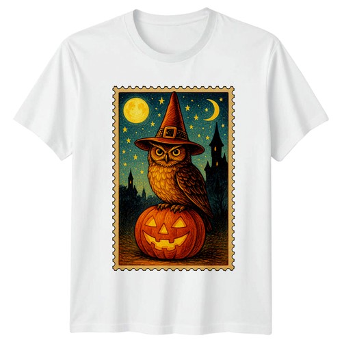 Owl witch hat halloween - owl,