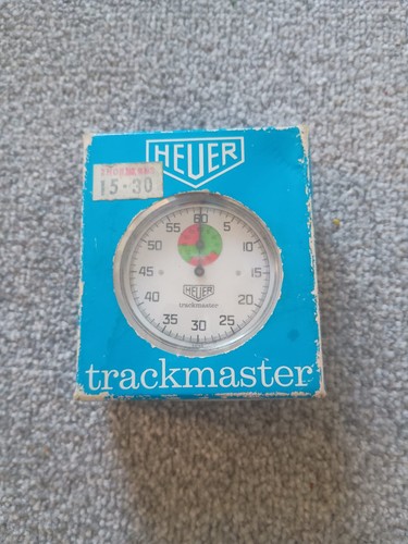 Heuer trackmaster vintage - heuer,