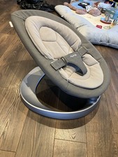 Nuna Leaf Curv Baby Swing Chair Grey