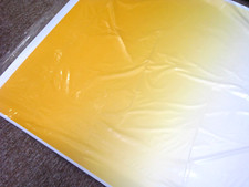 Calumet Orange Cloud Graduated PVC Background 80x110cm