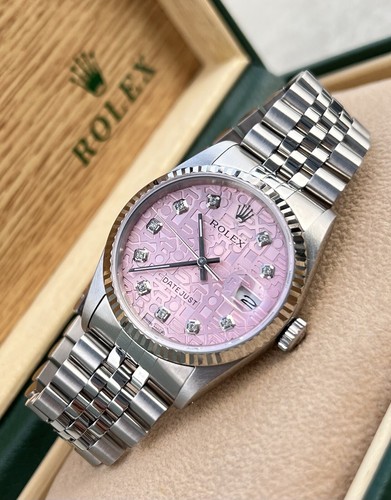 Gents steel white - gents, rolex