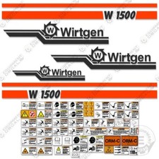 Fits Wirtgen W1500 Decal Kit
