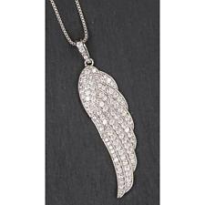 Equilibrium Silver Plated Necklace Angel Wings Guardian Angel Jewellery