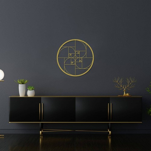Golden ratio metal wall decor - ratio,
