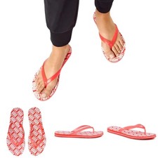 UGG Simi Pop Coral Thong Flip Flops Women's Size UK 3 / EUR 36