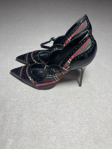 Manolo blahnik estipula tartan - manolo,