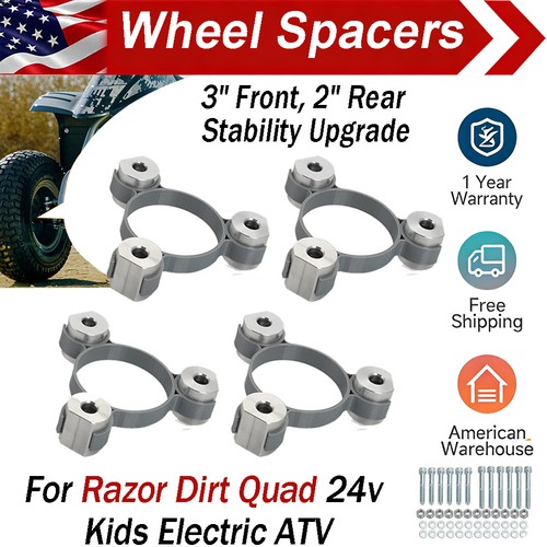 Wheel spacers kit for razor - spacers,