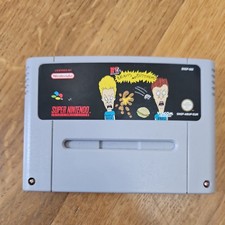 Beavis And Butthead Snes Cartridge Only, tested and working, rare