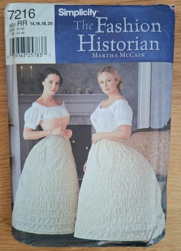 Simplicity 7216 hoop skirt - simplicity,