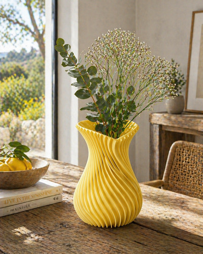 Heart shaped ribbed spiral - heart,