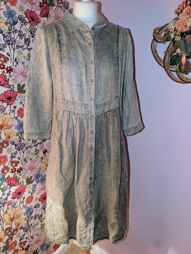 Zyga lin laundry dress smock - lin'n,