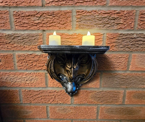 Gothic guardian dragon wall - gothic,
