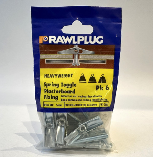 Rawplug spring toggle - 6,