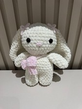 Handmade Crochet Bunny Teddy