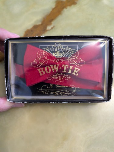 Vintage bow tie pure - pure, red