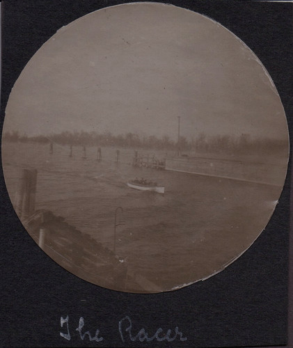 Vintage photograph piers river - vintage,