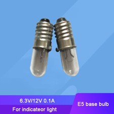 10pcs E5 1.5V 2.5V 6.3V 12V