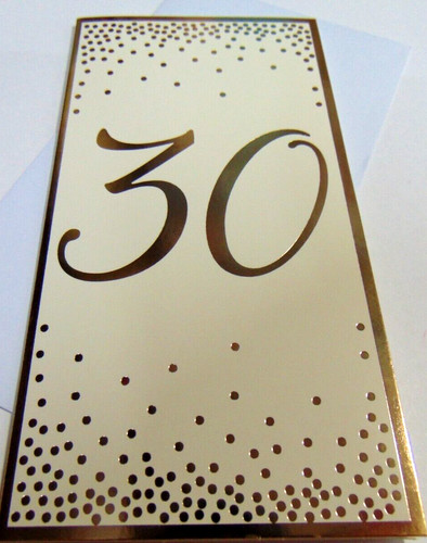 30th money gift - money/gift, card/voucher