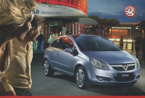 Car brochure vauxhall corsa - brochure:,