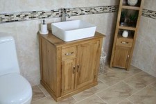 Bathroom Vanity Unit Oak