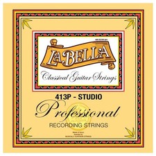 LA BELLA 413P PROFESSIONAL STUDIO CLASSICAL GUITAR STRINGS - NYLON GOLDEN ALLOY