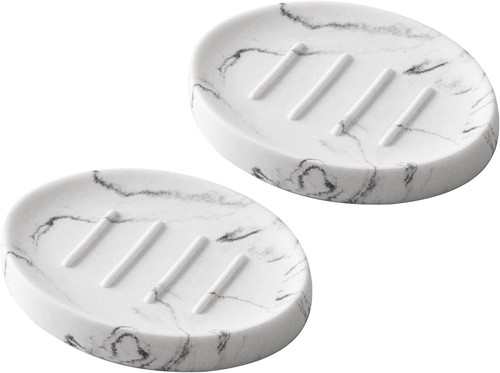 Soap dish bathroom marble look - marble,
