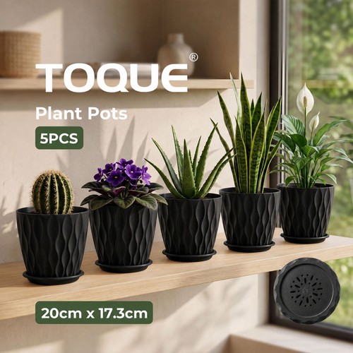 Toque plant pots 5pc - plant, 20cm