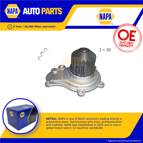 Water pump fits chrysler - water, pt