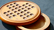 Antique solitaire board for - solitaire,