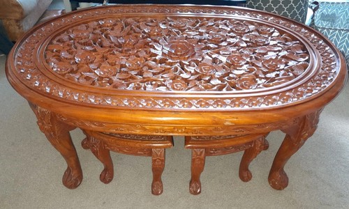 Asian hand carved - asian,