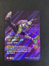 191/186 Donatello, The Smart One - CH-R-ALT - Ninja Turtles TMNT01 - UniVersus