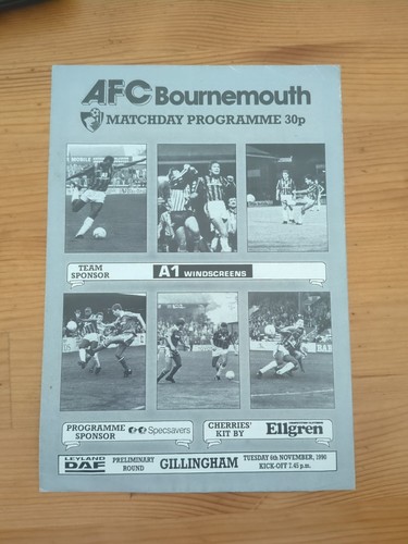 Afc bournemouth gillingham - afc, v