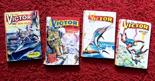Old annuals victor book - 4, for