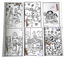 Large Velvet Art Colouring