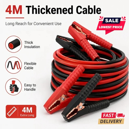 Heavy duty jump leads - duty,