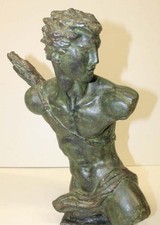 Composition bust of armless
