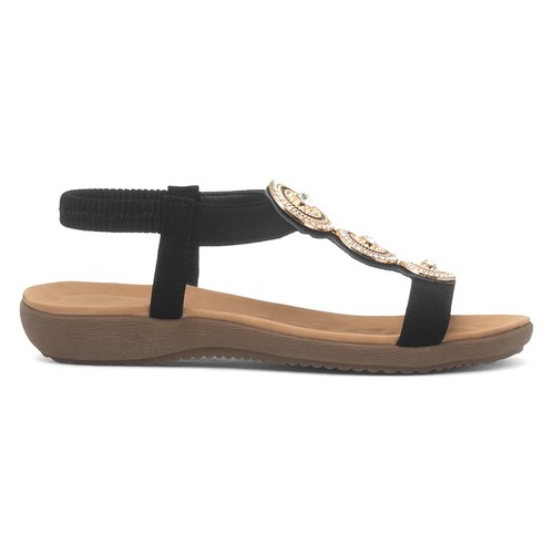 Lilley womens sandals black - womens,